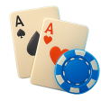 Symbol mit Spielkarten